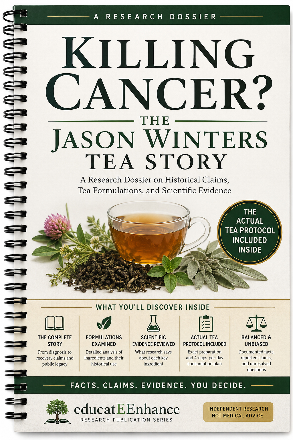 Killing Cancer? The Jason Winters Tea Story Book Cover